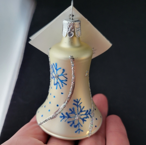 Vintage Handmade/Mouth-Blown/Painted By EuropeanArtisans Golden Bell Collection - Picture 2 of 14